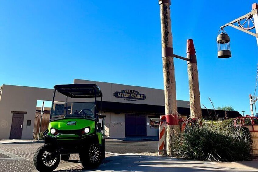 1.5 Hour Stretch Limo Golf Cart Tour, Ultimate Old Town Exploration