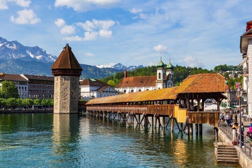 Luzern City Tour with Lake Cruise Private Tour from Basel