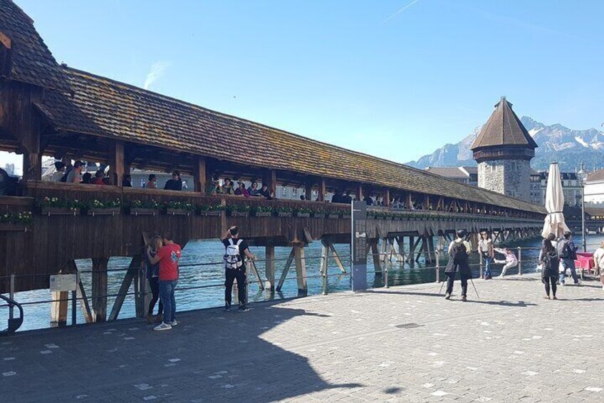 Luzern City Tour with Lake Cruise Private Tour from Basel