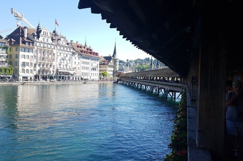 Luzern City Tour with Lake Cruise Private Tour from Basel
