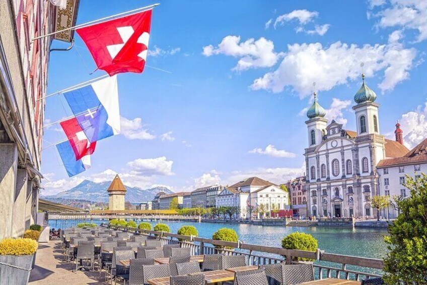 Luzern City Tour with Lake Cruise Private Tour from Basel