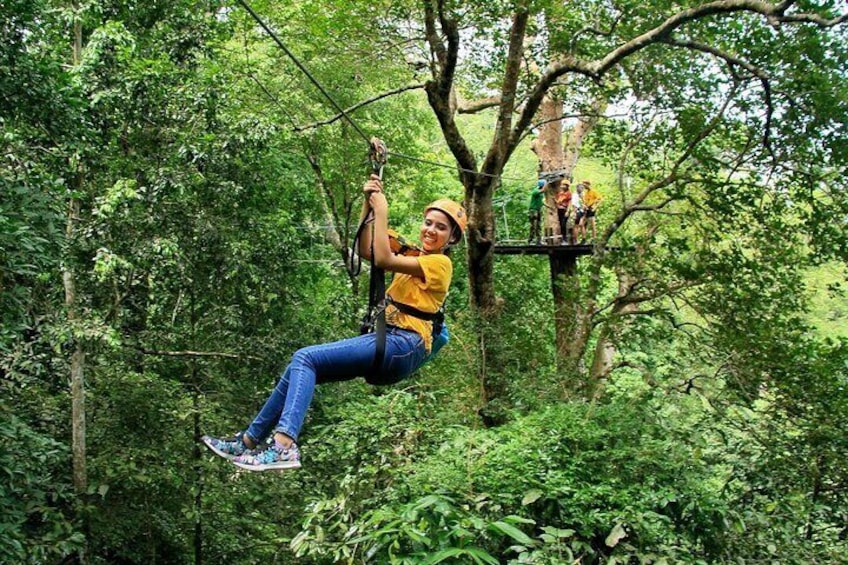 Zipline and ATV adventure at Big Buddha Phuket