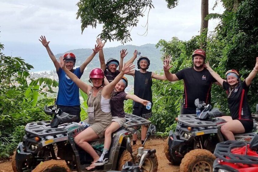 Zipline and ATV adventure at Big Buddha Phuket