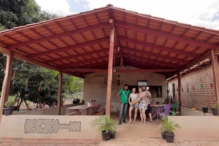 Viola de Buriti Restaurant in the Quilombola Community of Mumbuca.
