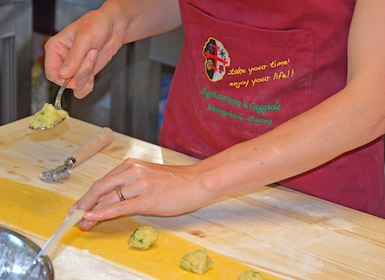 Toscana: Clase de Cocina Toscana Menú Tradicional de 5 platos