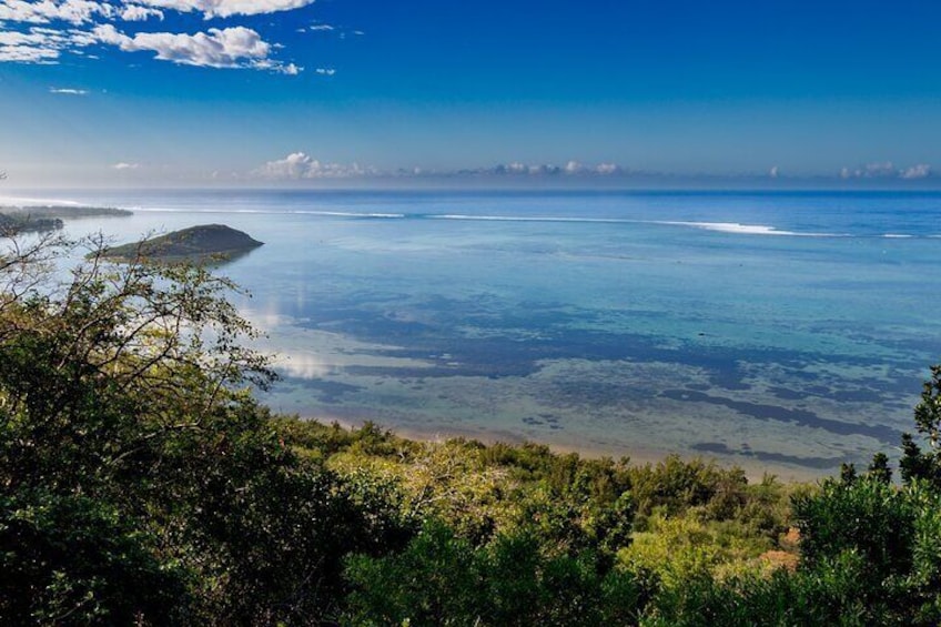 View from Le Morne Peak