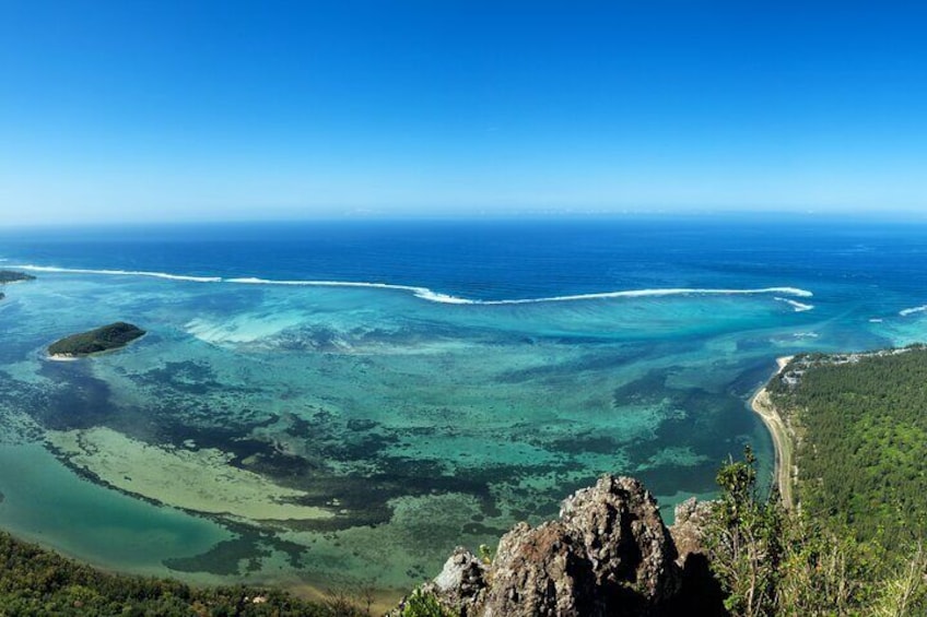 View from Le Morne Peak