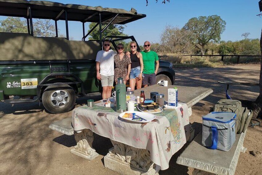 Full Day in Central Kruger National Park with Open Safari Vehicle