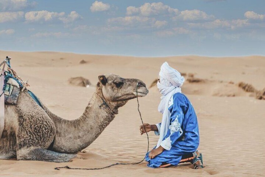 2 Nights in luxury camp & Camel Trekking in Merzouga Desert