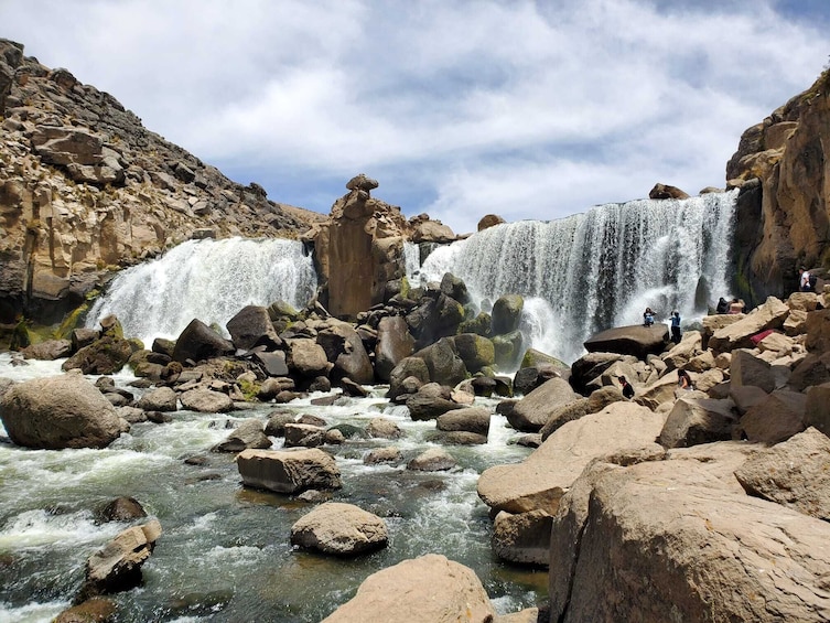 Pillones Waterfalls and Imata Stone Forest