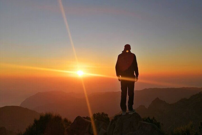 Madeira sunrise at Pico Ruivo (private)