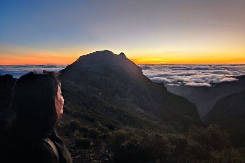 Madeira sunrise at Pico Ruivo (private)