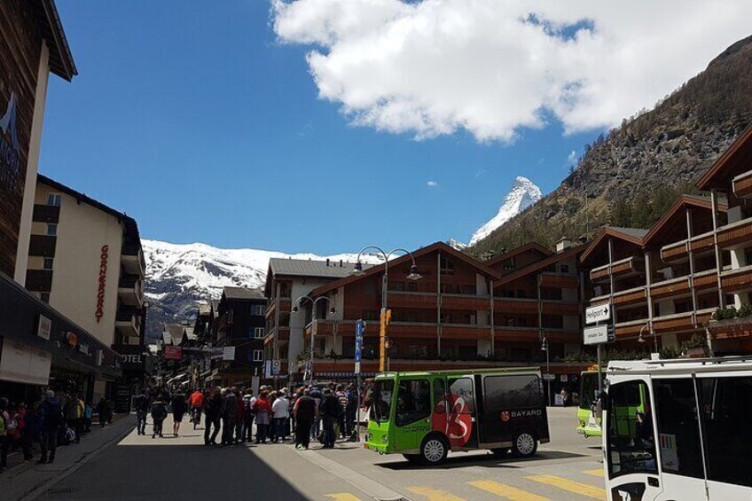 2-hours small-group Walking Tour Zermatt Village