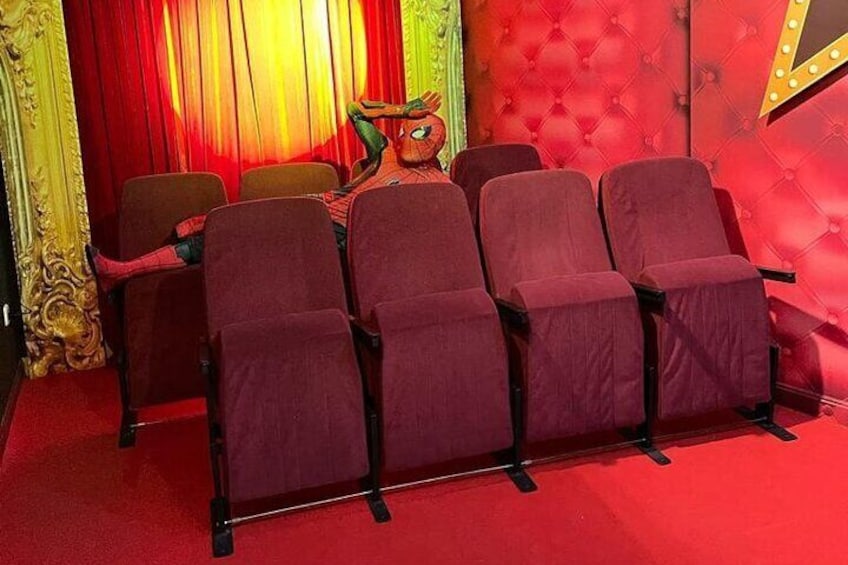Theater Room and Spiderman