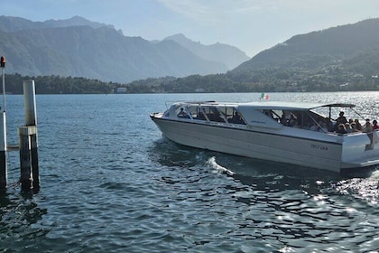 From Milan: Lugano, Bellagio & Como exclusive Boat Tour, HQ WI-FI