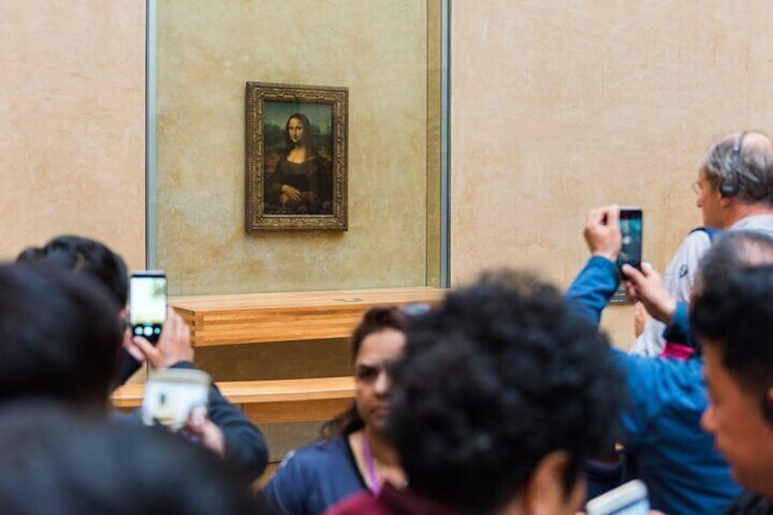 Entry ticket for the Louvre Museum, in Paris