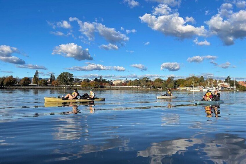 Family friendly - single and double kayaks available