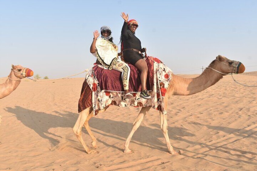 Dubai: 45-Minute Self-Drive ATV Quadbike, Camel Ride, Sand Surfing