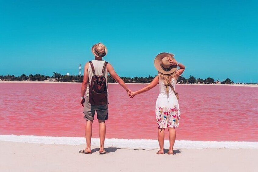 Pinktastic Lagoon Adventure Las Coloradas y Rio Lagartos from Cancun 