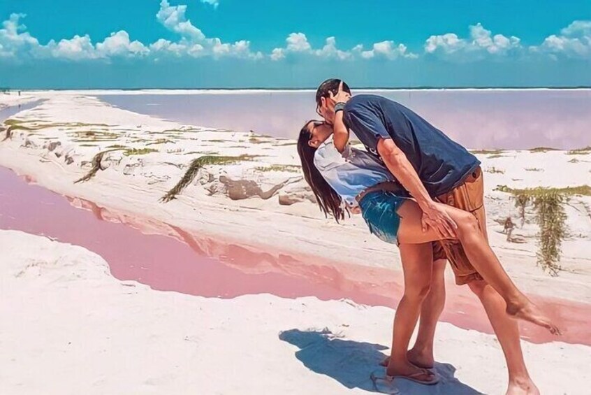 Pinktastic Lagoon Adventure Las Coloradas y Rio Lagartos from Cancun 