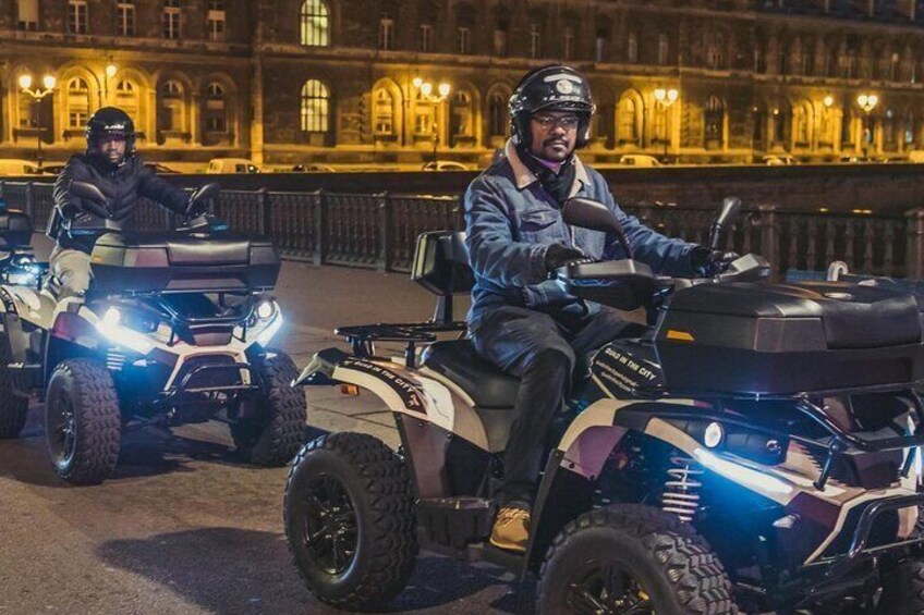 1h30 E-Quad ride in Paris