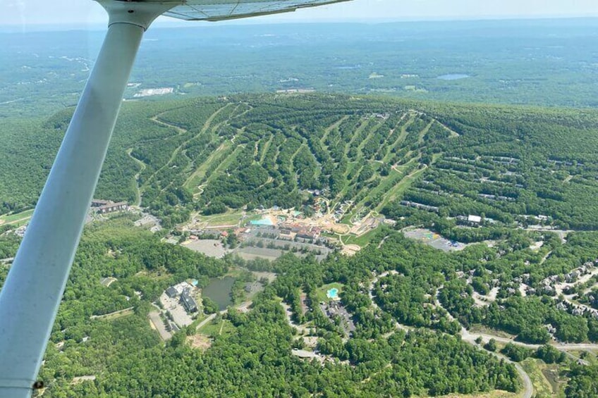 Delaware Water Gap Air plane tour. Fly with Hop On Air.