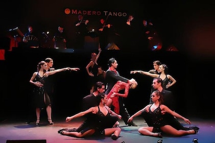 Madero Tango Show med valfri middag i Buenos Aires