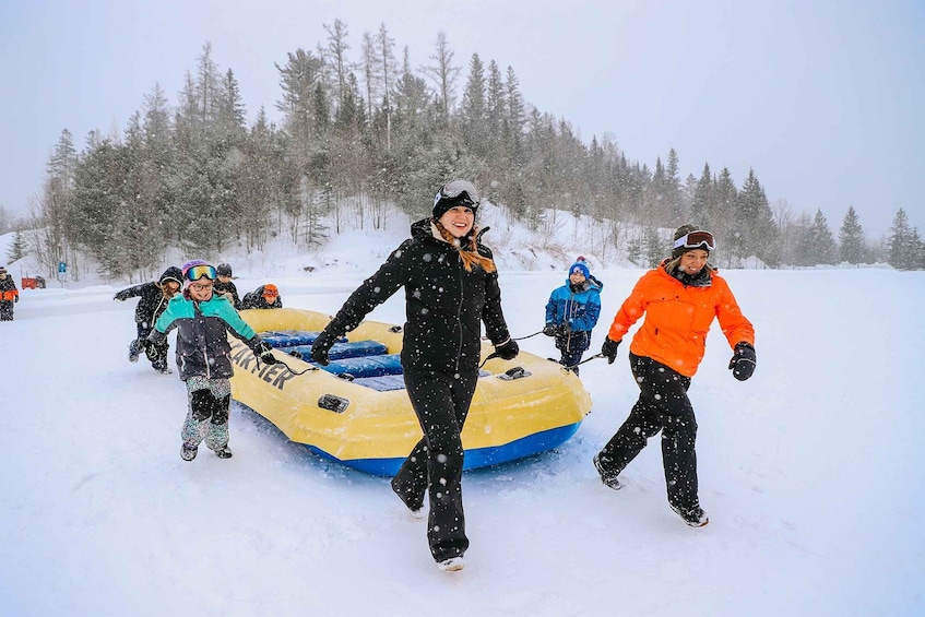 Picture 5 for Activity Quebec City: Snow Tubing at Village Vacances Valcartier