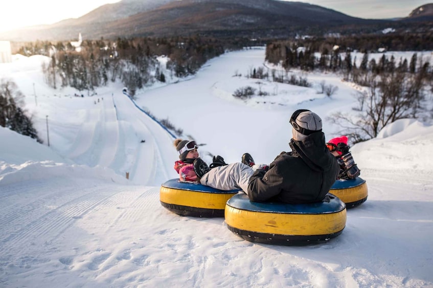 Picture 3 for Activity Quebec City: Snow Tubing at Village Vacances Valcartier