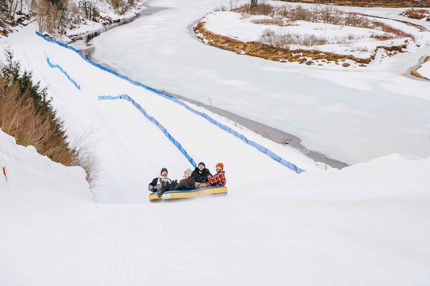 Picture 12 for Activity Quebec City: Snow Tubing at Village Vacances Valcartier