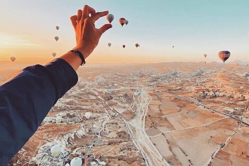 Exclusive Hot air balloon Flight in Cappadocia