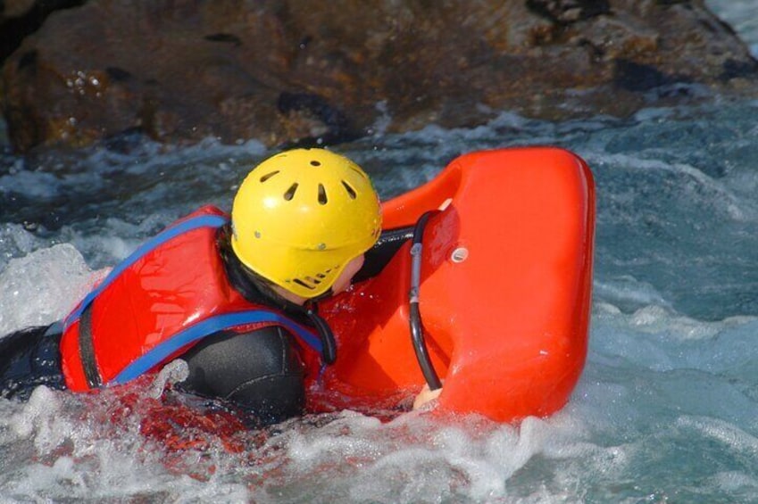 Hydrospeed on Brembo River. 