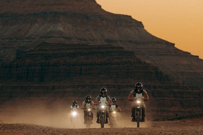 Fun and thrilling ride with E-Motion Moab Electric Dirt Bike Tours