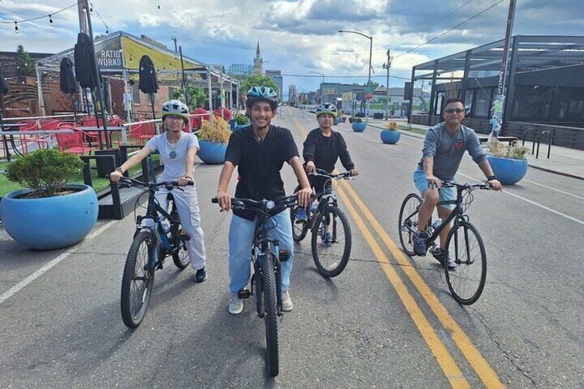 Exploring Denver by Bike on Half Day Tour