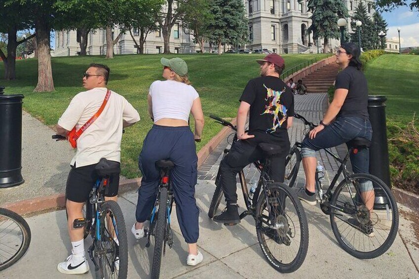 Exploring Denver by Bike on Half Day Tour