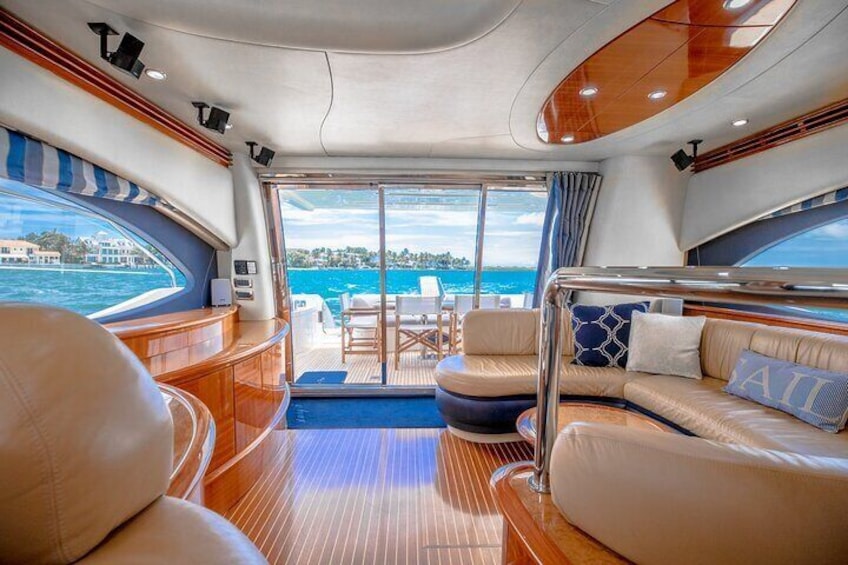 62' Azimut Yacht Charter with Captain and Mate