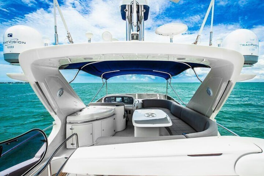 62' Azimut Yacht Charter with Captain and Mate