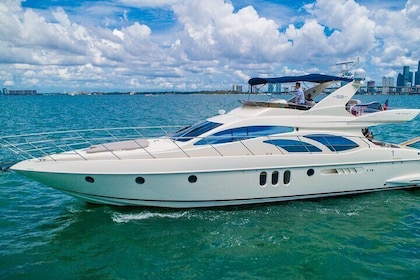 62' Azimut Yacht Charter with Captain and Mate