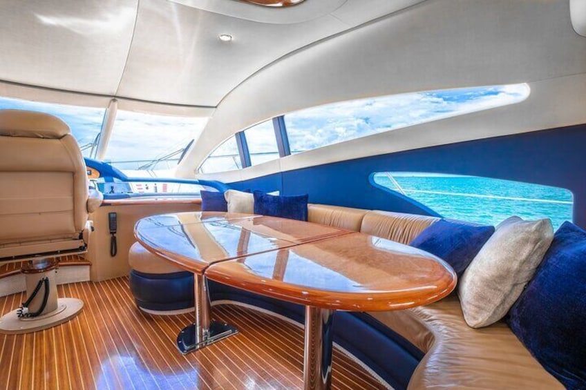 62' Azimut Yacht Charter with Captain and Mate