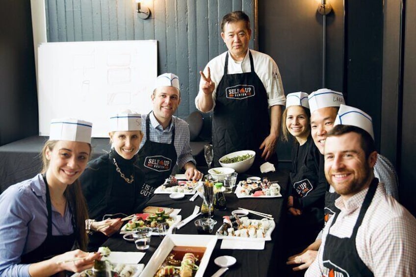 Japanese Sushi Cooking Class in New York City