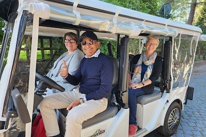 Utforska de bästa höjdpunkterna i Rom med golfbil - privat tur