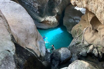 Full Day Wadi Shab And Bimah Sinkhole with Pick Up Included