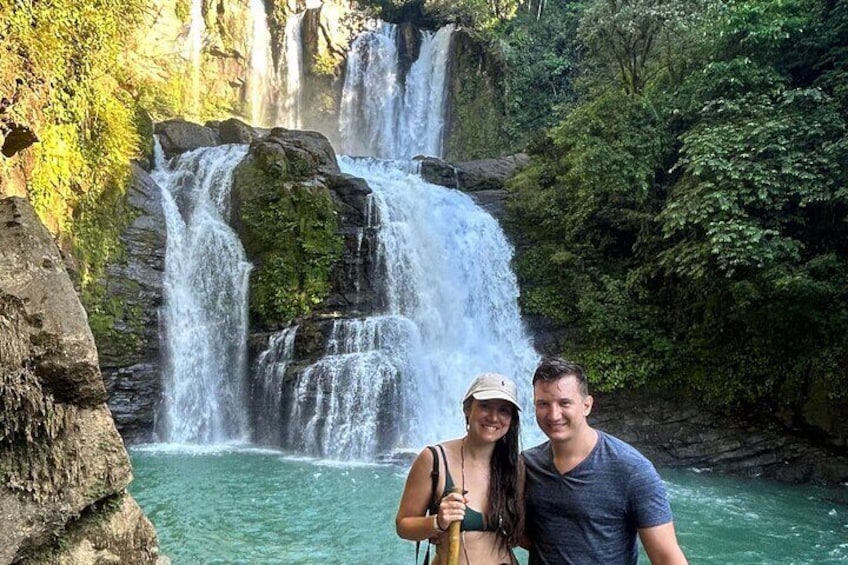 Nauyaca Waterfalls and Beach Town Tour /All Inclusive Full Day
