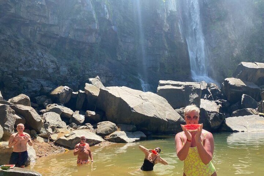 All-Inclusive Full-Day Waterfall and Beach Town Tour (Nauyaca)