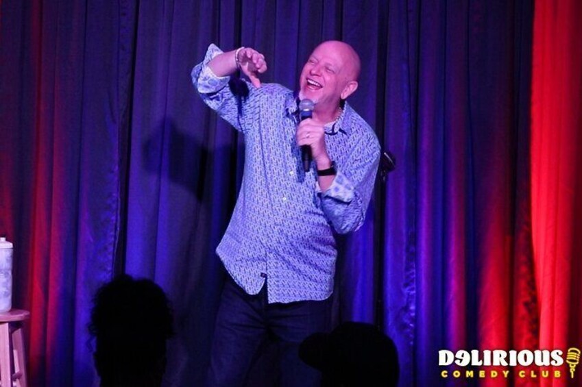 Resident Headliner Don Barnhart brings the laughter to Delirious Comedy Club in Downtown Las Vegas