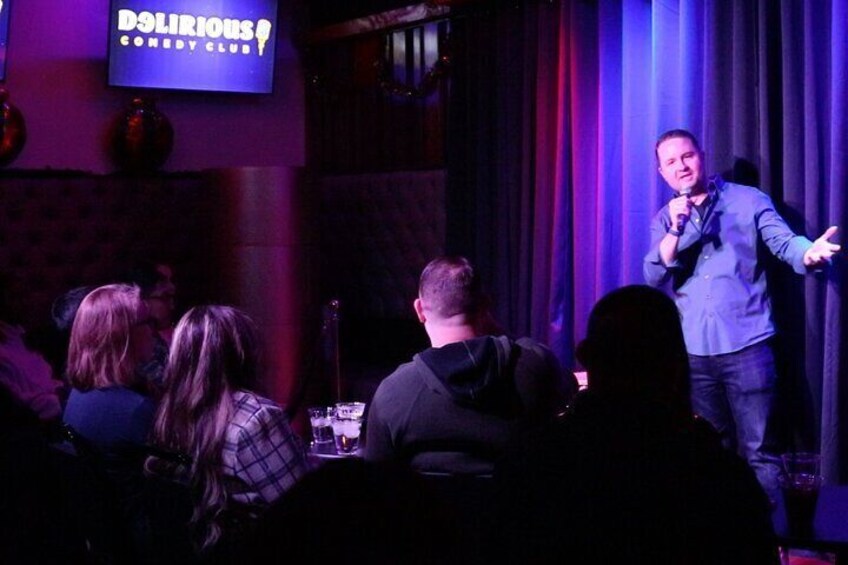 Delirious Comedy Club is the only full time comedy club in Downtown Las Vegas.