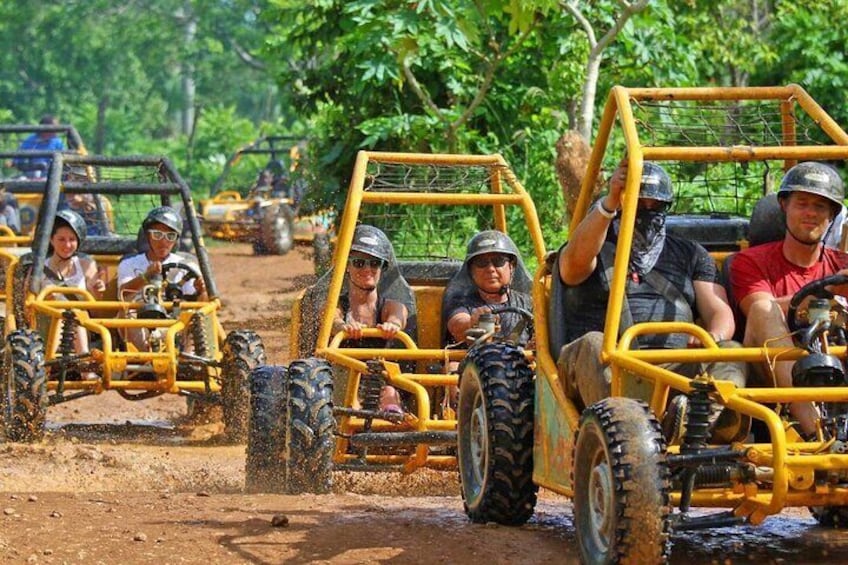 Adrenaline Adventure on Buggies & Playa Rincon from Samana Special for Cruisers