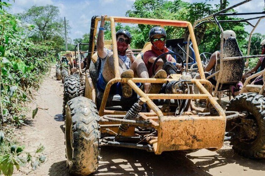 Adrenaline Adventure on Buggies & Playa Rincon from Samana Special for Cruisers