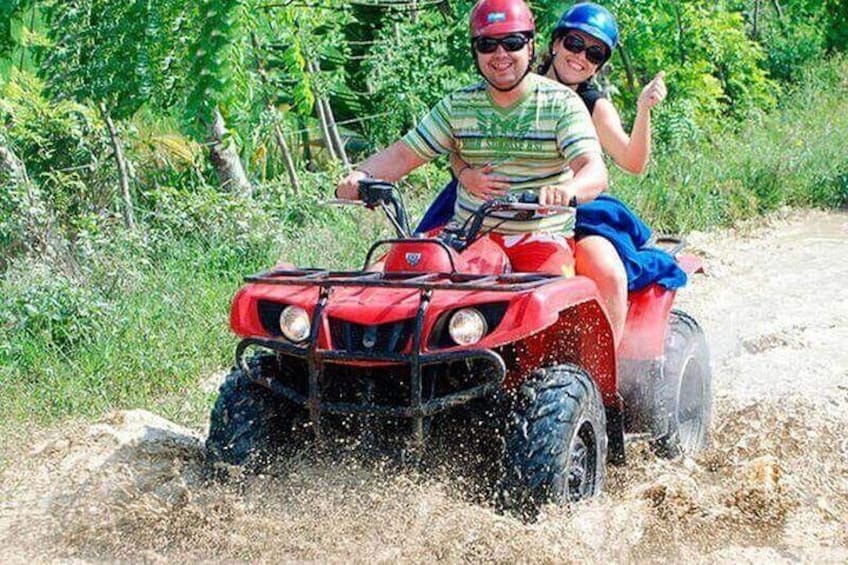 Adrenaline adventures on ATV and Playa Rincon from Samana special for cruisers