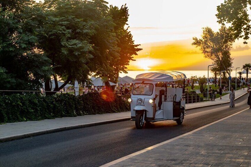  Panorama guided Zadar Eco Tuk Tuk tour